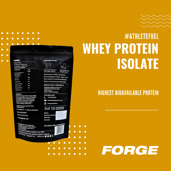 forge whey protein isolate highest bioavailable protein
